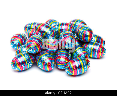 Mini Easter eggs Stock Photo