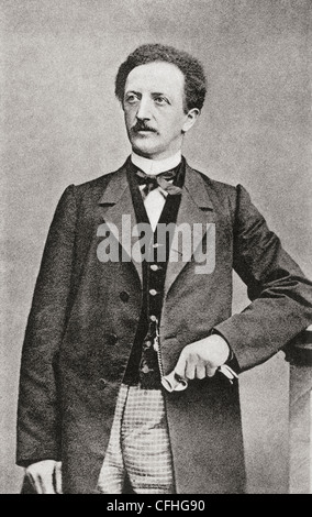 Ferdinand Johann Gottlieb Lassalle, 1825–1864. German-Jewish jurist, philosopher and socialist political activist. Stock Photo