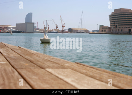 A man looks towards the port in Malabo, Equatorial Guinea, Sunday ...