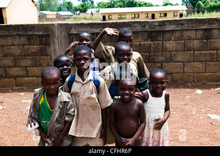 School children in Togo. Stock Photo