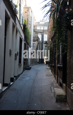 Goodwin's Court near Leicester Square in London, film location for Diagon Alley in the Harry Potter films Stock Photo