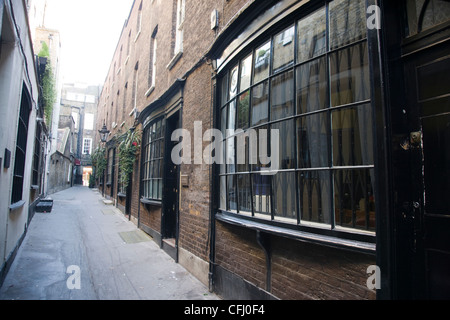 Goodwin's Court near Leicester Square in London, film location for Diagon Alley in the Harry Potter films Stock Photo