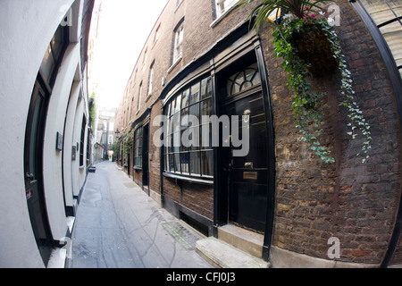 Goodwin's Court near Leicester Square in London, film location for Diagon Alley in the Harry Potter films Stock Photo