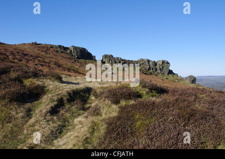 Ilkley Moor Stock Photo