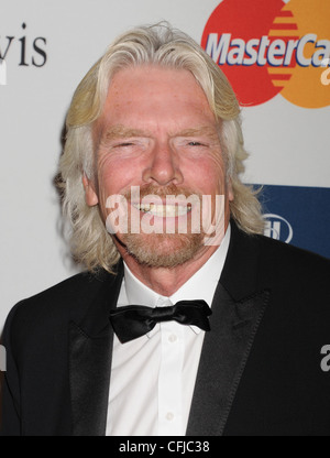 SIR RICHARD BRANSON UK businessman in February 2012. Photo Jeffrey Mayer Stock Photo