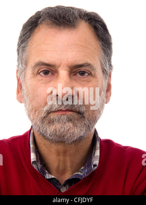 Portrait of a middle aged bearded man Stock Photo