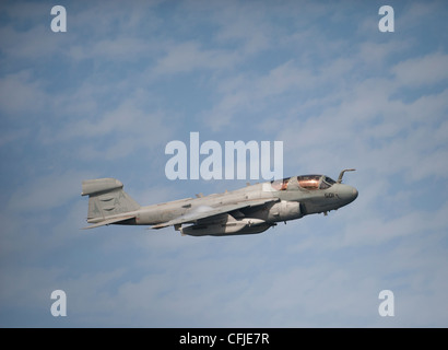 EA-6B Prowler, assigned to Electronic Attack Squadron (VAQ) 134, Stock Photo