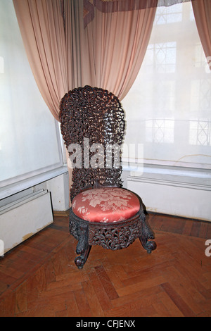ancient chair in old house Stock Photo