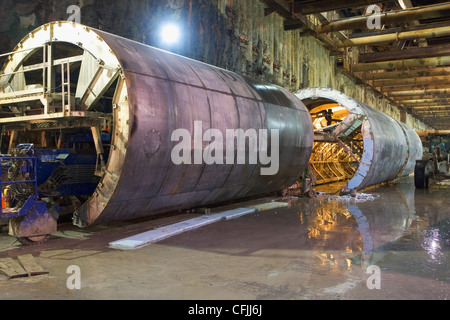 Tunnels, construction of Second Avenue Subway, New York City, USA Tunnels, construction of Second Avenue Subway, New York City, USA