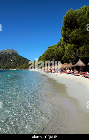 Playa Formentor, Cap de Formentor, Mallorca, Balearic Islands, Spain, Mediterranean, Europe Stock Photo