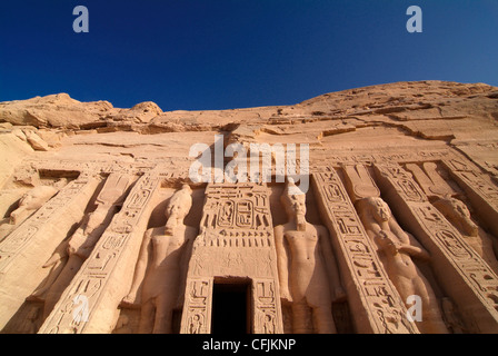 Temple of Abu Simbel, UNESCO World Heritage Site, Lake Nasser, Egypt, North Africa, Africa Stock Photo