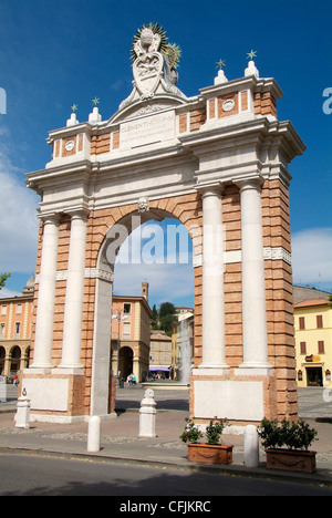 Santarcangelo di Romagna, old town, Adriatic coast, Emilia-Romagna, Italy, Europe Stock Photo