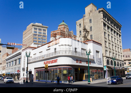 San Antonio Street, El Paso, Texas, United States of America, North America Stock Photo