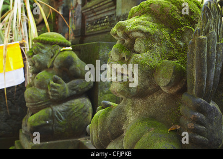 Statues in Monkey Forest, Ubud, Bali, Indonesia, Southeast Asia, Asia Stock Photo