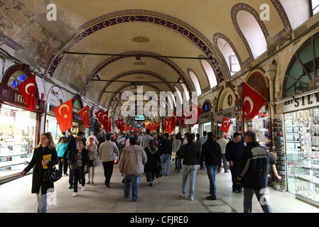 Istanbul's Grand Bazaar, Istanbul, Turkey, Europe Stock Photo