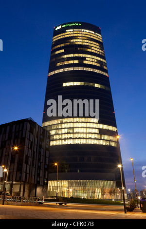 Iberdrola Tower, Abandoibarra, Bilbao, Bizkaia, Basque Country, Spain ...