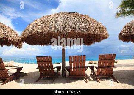 Beach, Chankanaab National Park, Cozumel Island, Isla de Cozumel, Quintana Roo, Mexico, Caribbean  Stock Photo