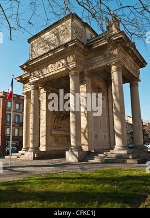 War memorial monument at Toulouse center Stock Photo