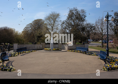 War Memorial Garden Hythe Kent Stock Photo