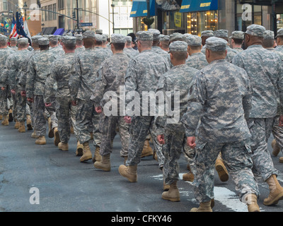 tartan day parade in New York City Stock Photo