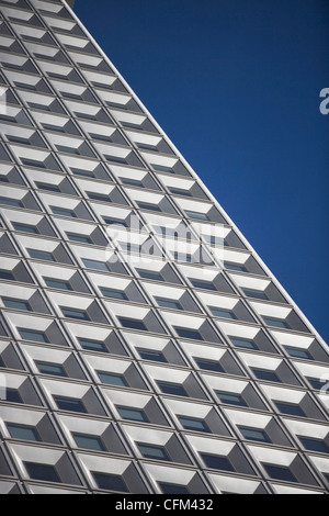USA, New York State, New York City, low angle view of skyscraper Stock Photo