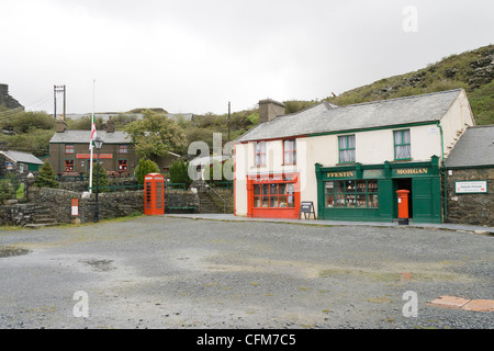 Blaenau Ffestiniog - slate museum Stock Photo