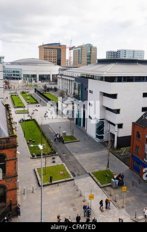 Belfast Law Courts area at Laganside Stock Photo