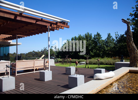 Tokara's Delicatessen Cafe Restaurant in Stellenbosch - Cape Town Stock Photo