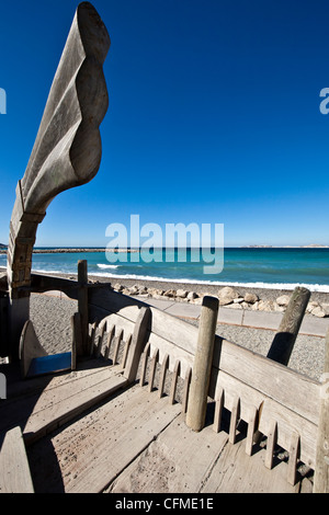 Wood sculptures on Plage du Prado,playground.Marseille ...