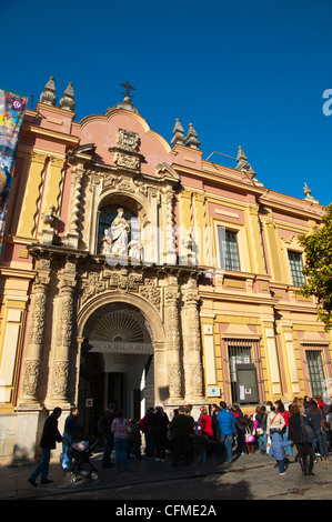 Museo de Bellas Artes museum the fine arts museum at Plaza de Museo square central Seville Andalusia Spain Stock Photo