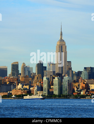 Landmark architecture in midtown Manhattan Stock Photo