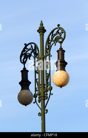 Street lighting in Old Town, Prague, Czech Republic Stock Photo