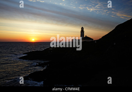 Dawn over Douglas Head, Isle of Man Stock Photo