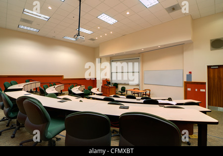 Interior of a college lecture hall Stock Photo