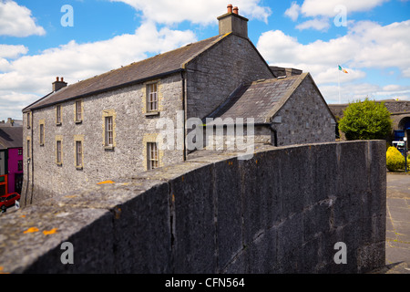 Athlone castle in summer, Co. Westmeath, Ireland. Stock Photo