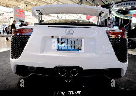 Lexus LFA  2011 Canadian International Autoshow Media Preview Day held at The Metro Toronto Convention Centre.  Toronto, Canada - 17.02.11 Stock Photo