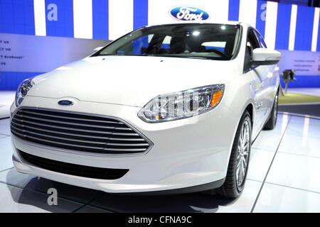 Ford Focus  2011 Canadian International Autoshow Media Preview Day held at The Metro Toronto Convention Centre.  Toronto, Canada - 17.02.11 Stock Photo