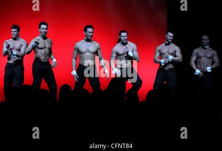 Show Chippendales at The Rio All Suite Hotel and Casino  Las Vegas, Nevada - 12.02.11 Stock Photo