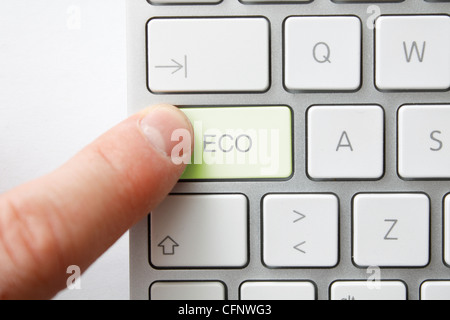 Eco option Stock Photo