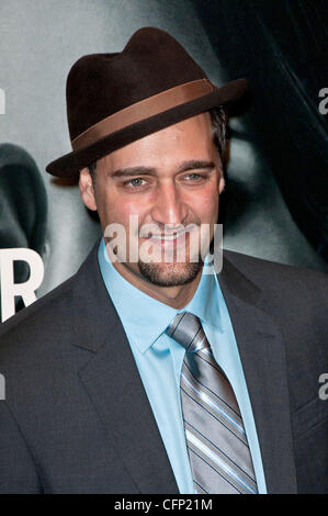 Donnie Keshawarz New York premiere of 'The Adjustment Bureau' at the ZiegfeldTheatre. New York City, USA -14.02.11 Stock Photo