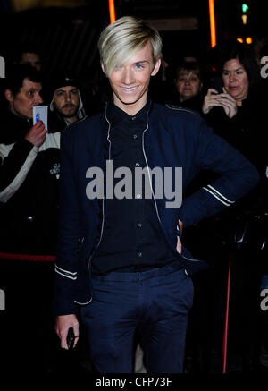 Harry Derbridge,  at the press night for 'My Trip Down The Pink Carpet' at the Apollo Theatre - Arrivals London, England - 03.02.11 Stock Photo