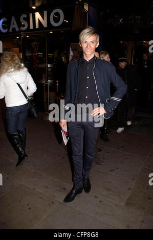 Harry Derbridge Press night for 'My Trip Down The Pink Carpet' at the Apollo Theatre - After Party held at Cafe de Paris London, England - 03.02.11 Stock Photo