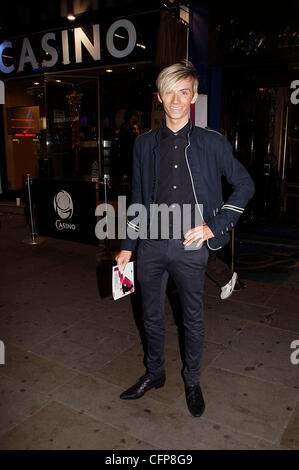 Harry Derbridge Press night for 'My Trip Down The Pink Carpet' at the Apollo Theatre - After Party held at Cafe de Paris London, England - 03.02.11 Stock Photo