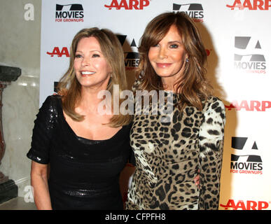 Cheryl Ladd, Jaclyn Smith AARP The Magazine's 10th Annual Movies for Grownups Awards held at the Beverly Wilshire Hotel - Arrivals Los Angeles, California - 07.02.11 Stock Photo