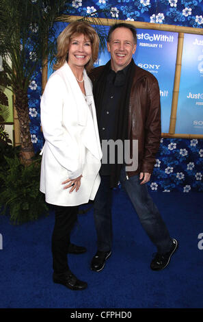 Sharon O'Connor, Director Dennis Dugan  Premiere of 'Just Go With It' at the Ziegfeld Theatre - Arrivals New York City, USA - 08.02.11 Stock Photo