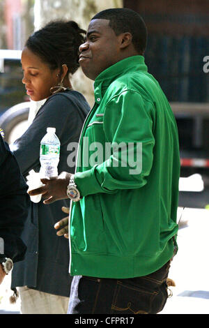 Tracy Morgan filming on location for the television show '30 Rock' in Astoria, Queens New York City, USA - 14.09.10 Stock Photo