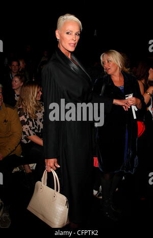 Brigitte Nielsen London Fashion Week Spring/Summer 2011 - PPQ held at ...