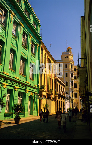 La Habana Vieja, Havana's historical district. Stock Photo