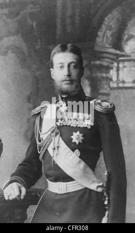 Grand Duke Konstantin Konstantinovich, three-quarter length portrait, Circa 1880 Stock Photo