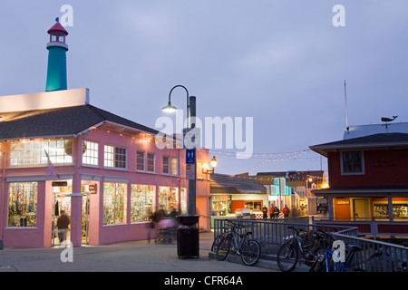 Fisherman's Wharf in Monterey, California, United States of America, North America Stock Photo